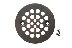 D-415ORB 4.25 Inch Round Shower Drain Cover in Oil Rubbed Bronze