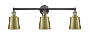 205-BAB-M9-AB-LED 32" 3-Light Black Antique Brass LED Bath Vanity Ligh LED