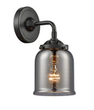 284-1W-OB-G53 1-Light 5" Oil Rubbed Bronze Sconce - Plated Smoke Small Bell Glass - LED Bulb - Dimmensions: 5 x 6.75 x 9 - Glass Up or Down: Yes