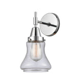 447-1W-PC-G194 1-Light 6" Polished Chrome Sconce - Seedy Bellmont Glass - LED Bulb - Dimmensions: 6 x 8.25 x 11.5 - Glass Up or Down: Yes