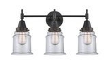 1-Light 24" Caden Bath Vanity Light - Bell-Urn Clear Glass - Choice of Finish And Incandesent Or LED Bulbs