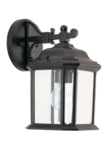 84029-12 Kent Black 1-Light Outdoor Wall Lantern