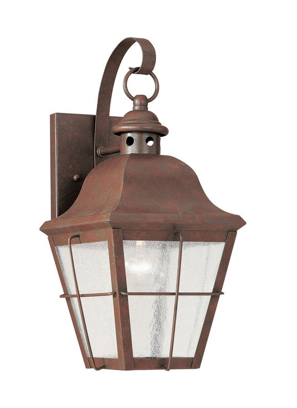 8462-44 Chatham Weathered Copper 1-Light Outdoor Wall Lantern