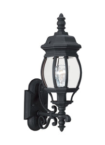 88200-12 Wynfield Black 1-Light Outdoor Wall Lantern