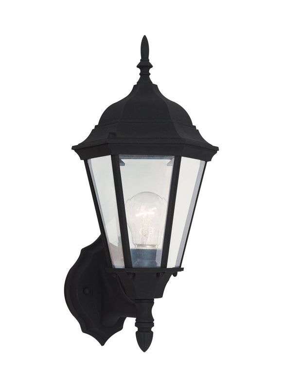 88941-12 Bakersville Black 1-Light Outdoor Wall Lantern