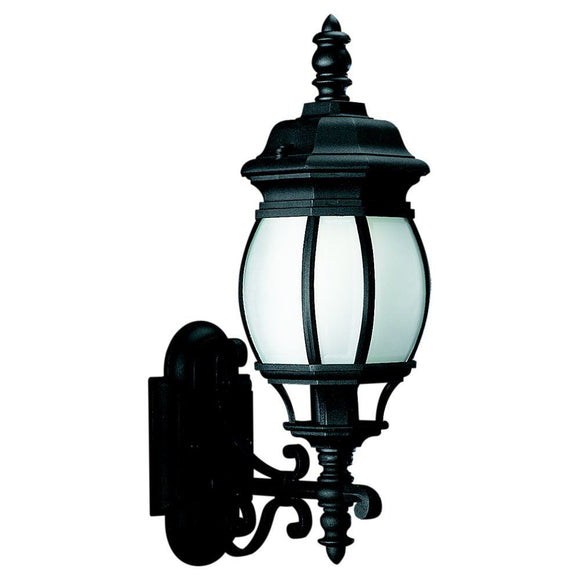 89102-12 Wynfield Black 1-Light Outdoor Wall Lantern