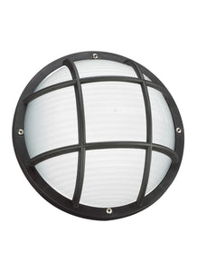 89807-12 Bayside Black 1-Light Outdoor Wall / Ceiling Mount