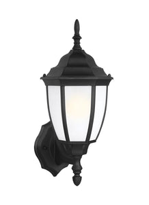 89940-12 Bakersville Black 1-Light Outdoor Wall Lantern