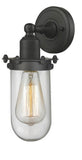 900-1W-OB-CE231-OB-CL 1-Light 4.5" Oil Rubbed Bronze Sconce - LED Bulb