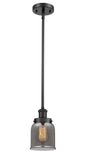 916-1S-BK-G53 Stem Hung 5" Matte Black Mini Pendant - LED Bulb