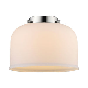 Innovations Lighting G71 Accessory 8"  Glass - Matte White Cased Large Bell Glass Shade - Dimmable Vintage Bulbs Included - Width: 8" Depth (Front to Back): 8" Height: 6