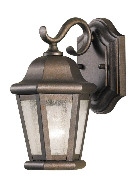 OL5900CB Martinsville Corinthian Bronze Small 1-Light Outdoor Wall Lantern