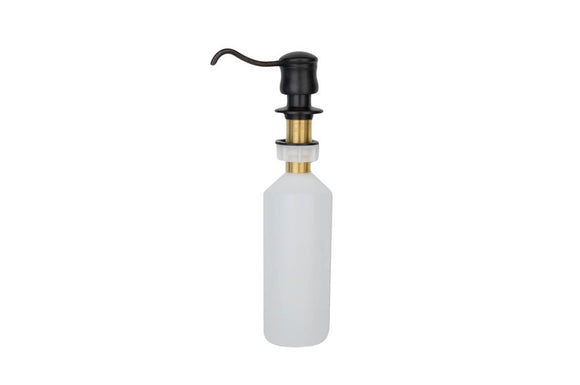 PCP-701ORB 1.5 Inch PCP-701ORB Solid Brass Soap & Lotion Dispenser in Oil Rubbed Bronze