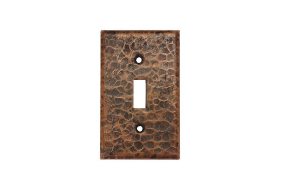 ST1 2.75 Inch Premier Copper Switchplate Single Toggle Switch Cover